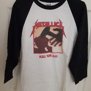 Metallica vintage band t-shirt